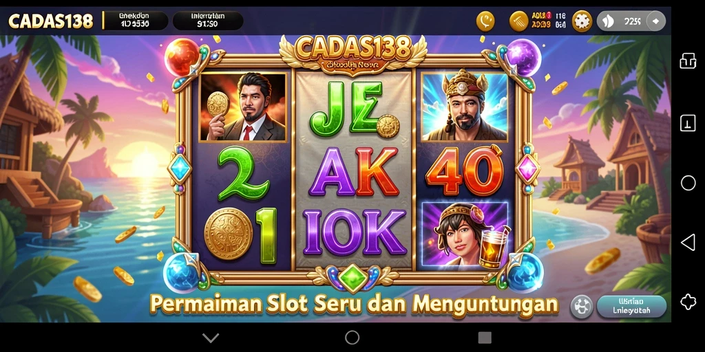 Tampilan gameplay CADAS138 yang memukau dan menarik.