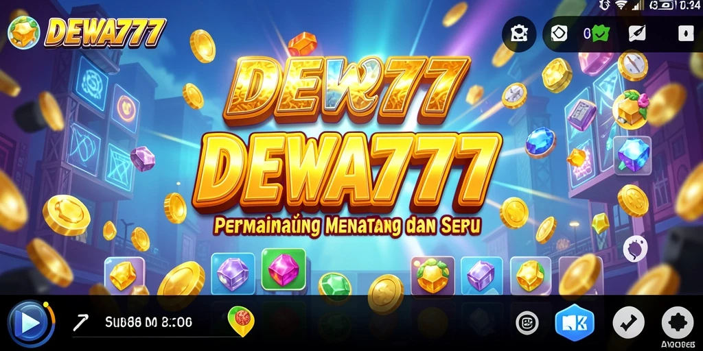 Tampilan gameplay DEWA777 yang seru dan menantang teka-teki.