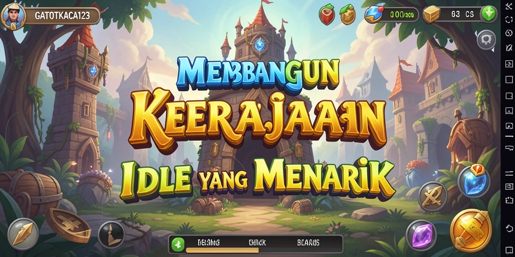 Tampilan gameplay GATOTKACA123 yang menarik dan strategis.