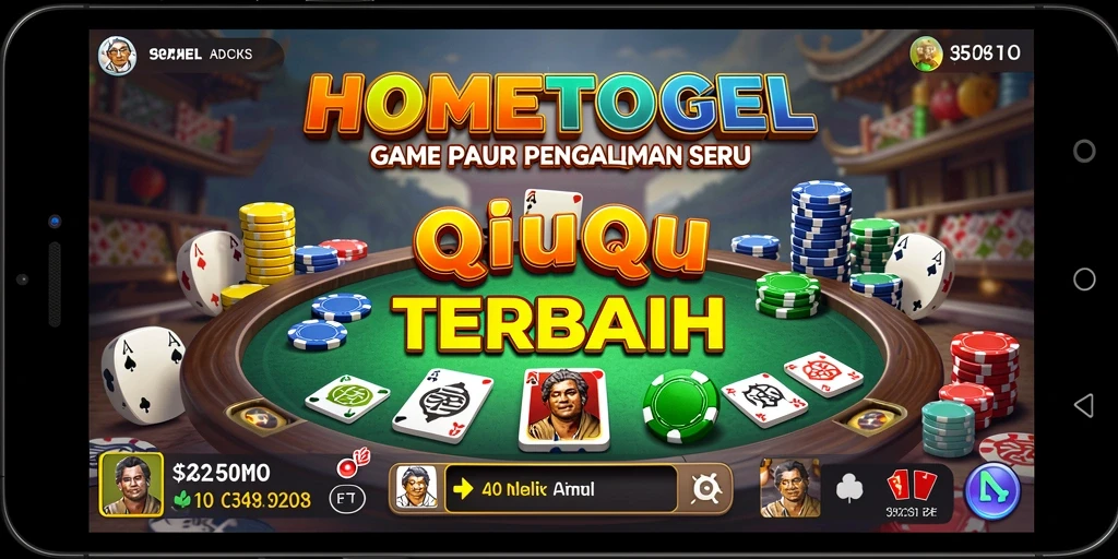 Gameplay seru di HOMETOGEL dengan teman-teman.