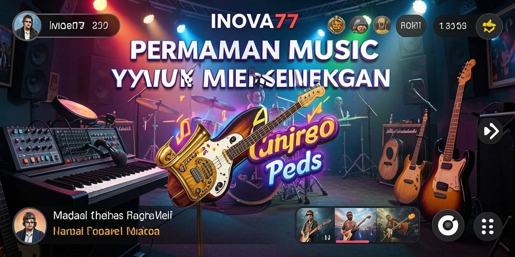Tampilan gameplay INOVA77 yang menyenangkan dan interaktif.