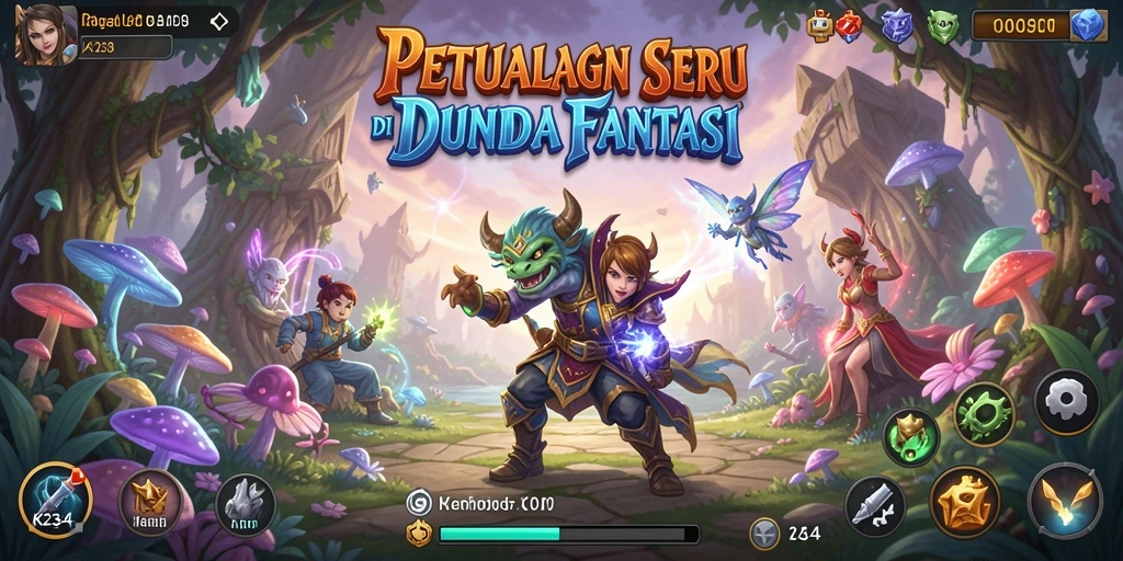 Tampilan gameplay K234 yang menakjubkan dalam dunia petualangan.