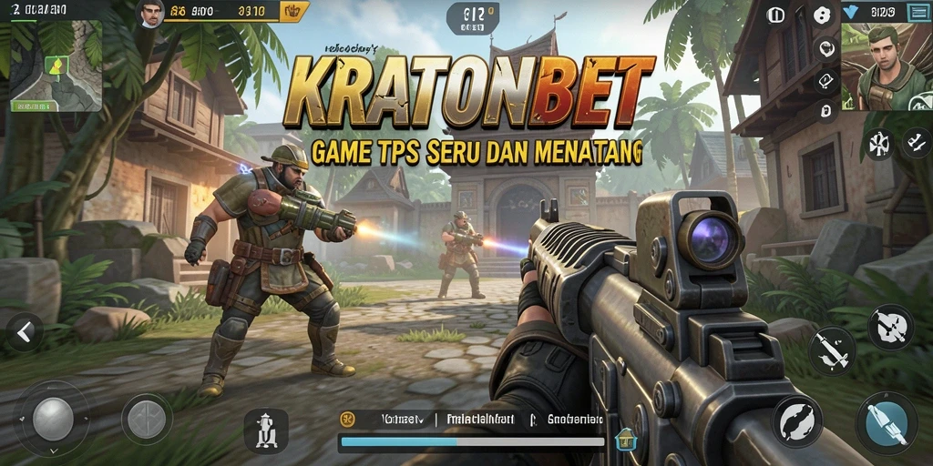 Screenshot gameplay KRATONBET yang menampilkan aksi seru dalam TPS.