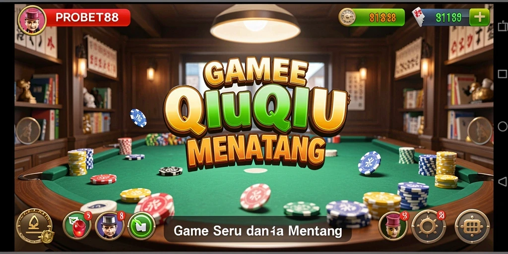 Gameplay QiuQiu yang mengasyikkan dan penuh strategi.