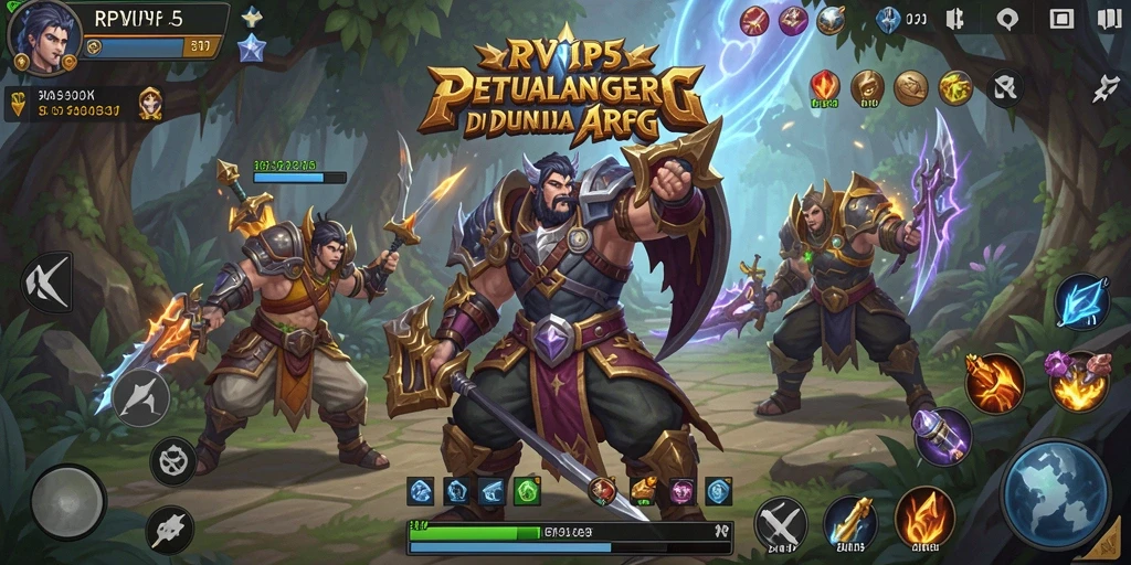 Gameplay menarik RPVIP5 yang penuh aksi petualangan.