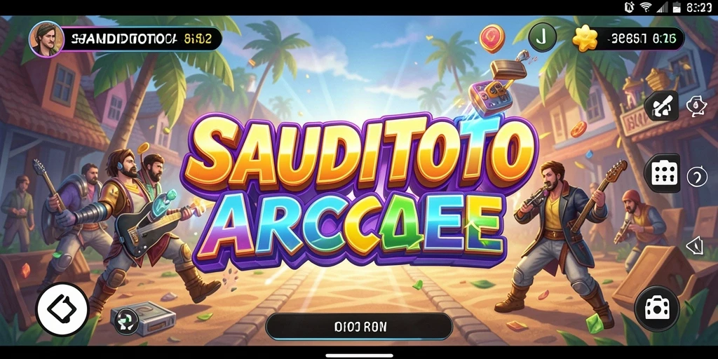 Tampilan gameplay seru dari SAUDITOTO dengan tantangan menarik.