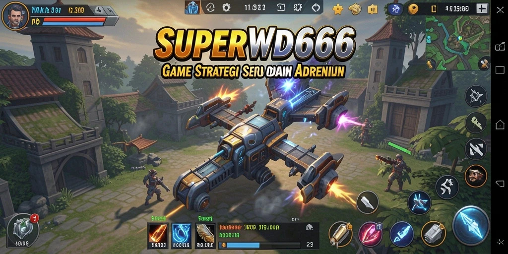 Tampilan menarik dari gameplay SUPERWD666 yang penuh strategi.